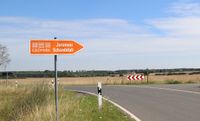 Geopunkt Jurameer Schandelah Straßenschild