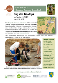 Geopunkt Jurameer Schandelah - Tag des Geotops 2022