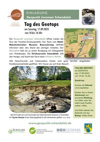 Geopunkt Jurameer Schandelah Tag des Geotops 2023